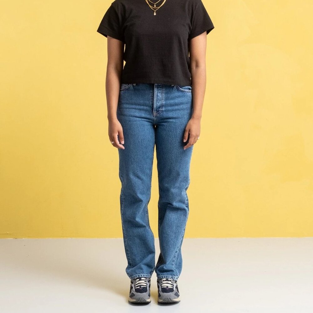 Nudie Jeans Lofty Lo in Wavy Blues